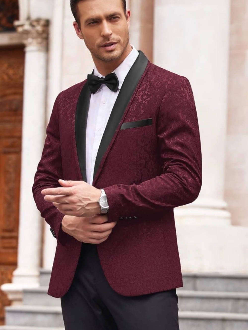 Men’s Formal Dinner (Party/Wedding/Prom)Tuxedo Jacket/Blazer, M, NWT - Picture 2 of 11